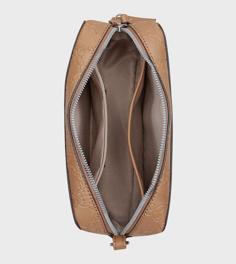 BOWIE Embossed Crossbody Bag