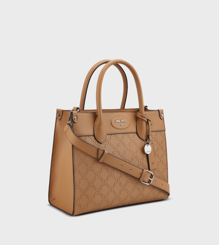 ARCHY Debossed Satchel Bag