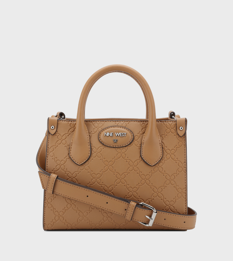 ARCHY Debossed Mini Satchel Bag