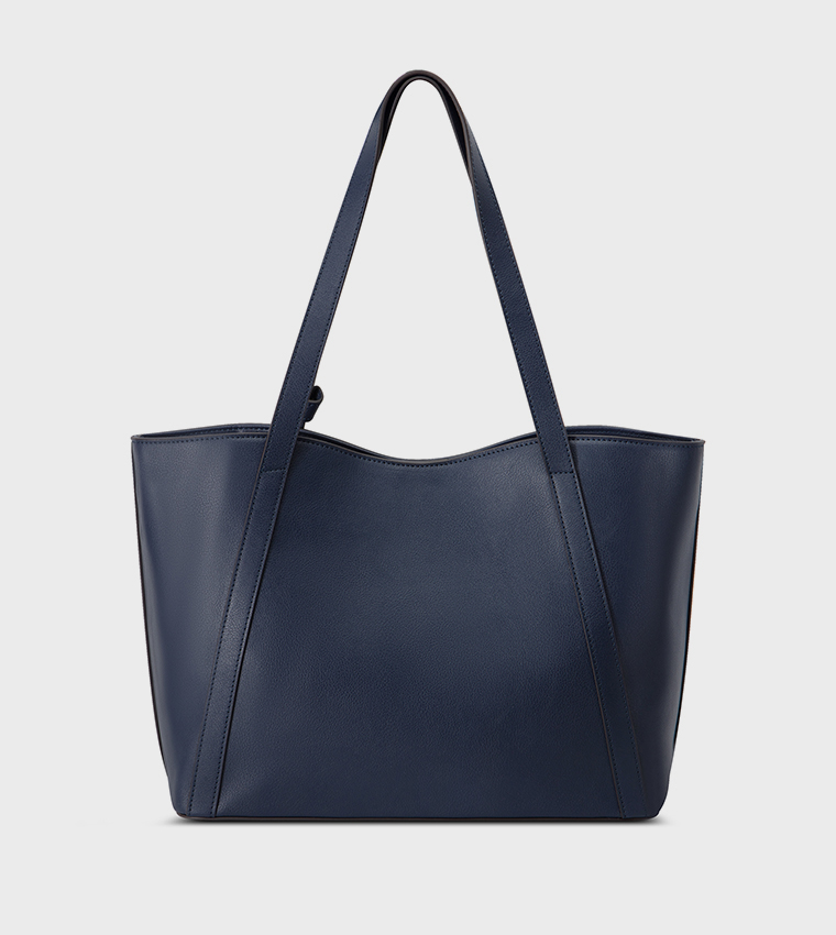 RUTHIE Textured 2 in 1 Tote Bag