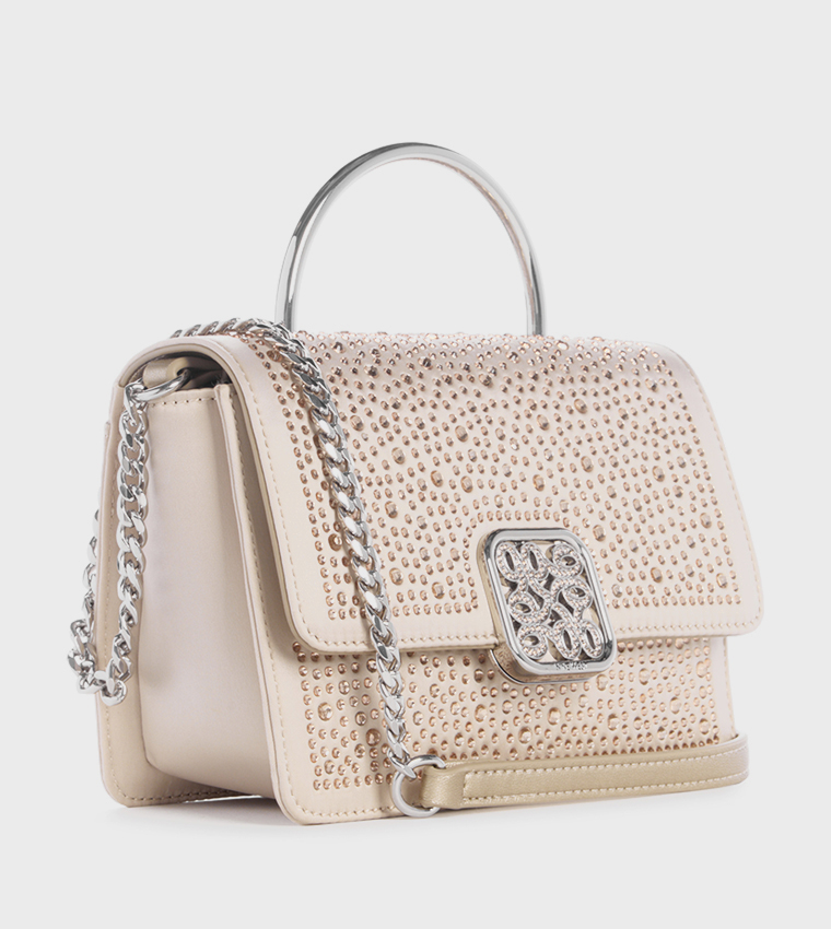 JETT Embellished Top Handle Bag