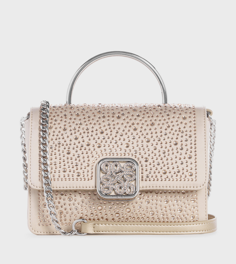 JETT Embellished Top Handle Bag