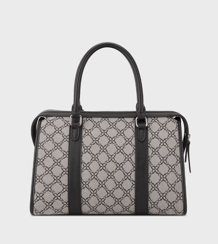 BRIAR Patterned Satchel Bag