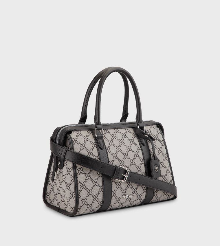 BRIAR Patterned Satchel Bag