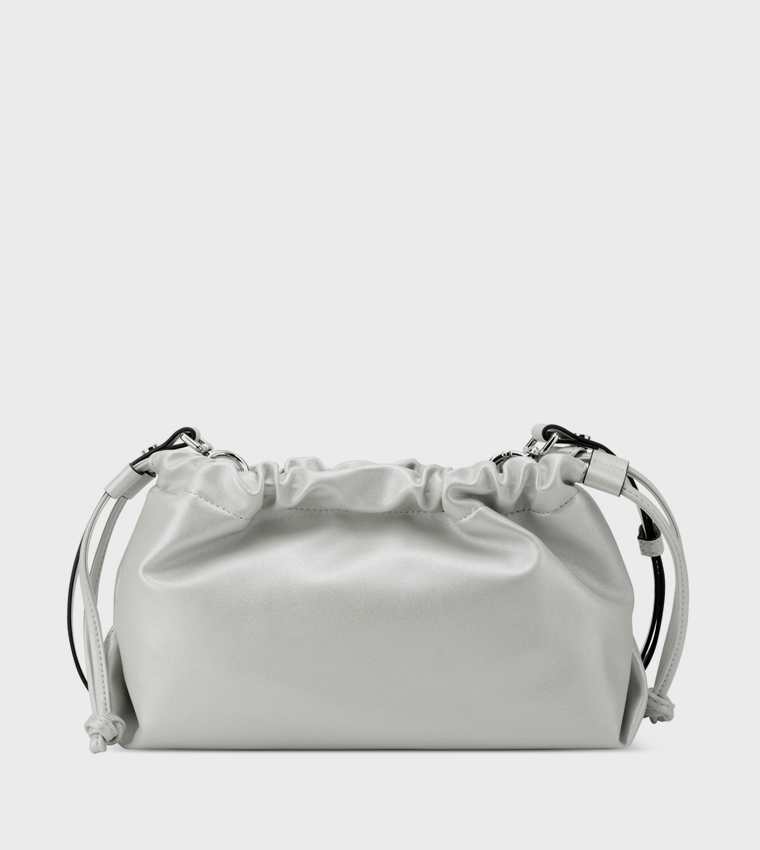SUDNEY Logo Detail Drawstring Bag