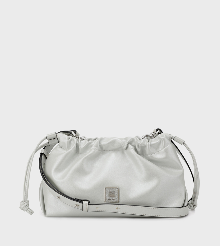 SUDNEY Logo Detail Drawstring Bag