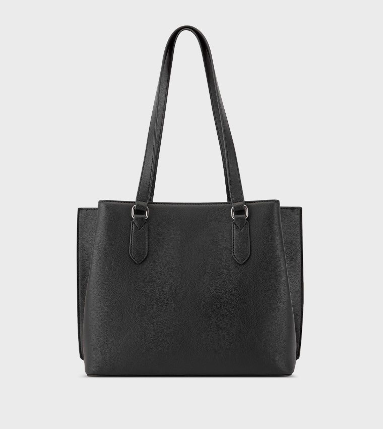SHONDA Textured Tote Bag