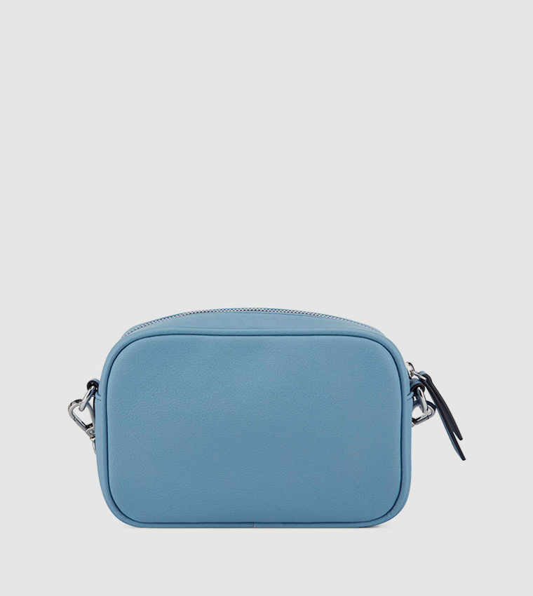 Buy Nine West PEACHES Textured Crossbody Bag With Coin Pouch In Blue ...