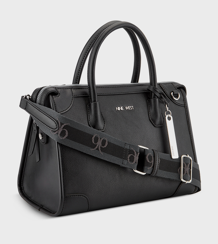 ELLIS Textured Satchel Bag
