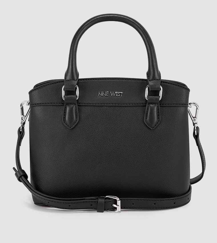 Calvin klein raelynn on sale saffiano leather satchel