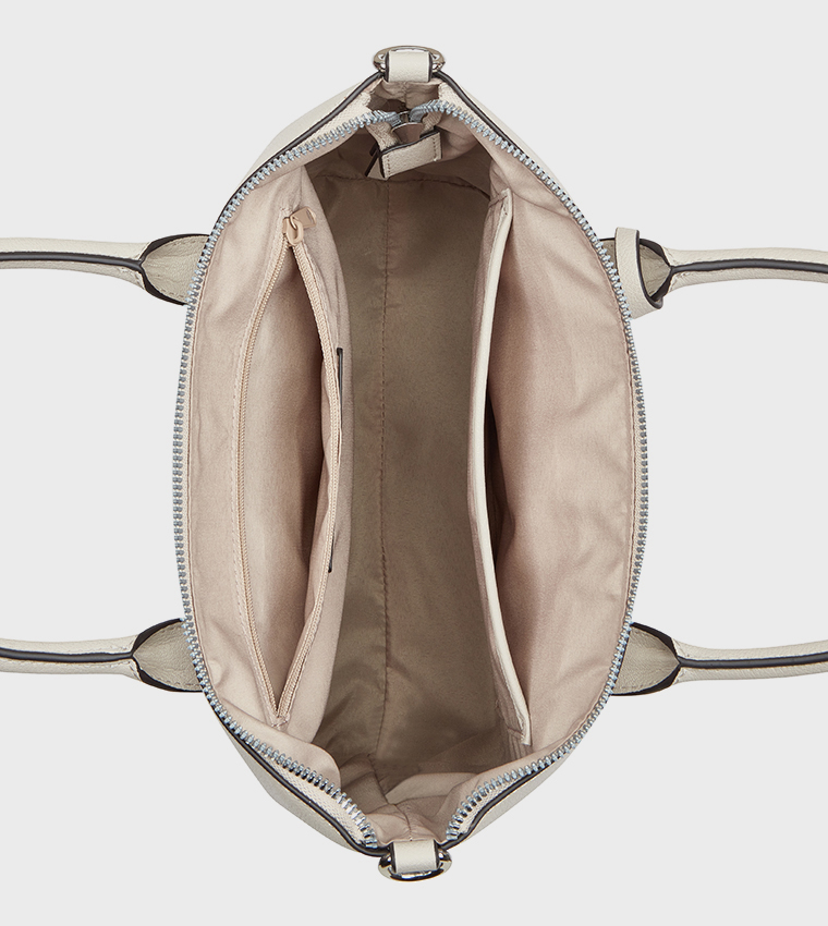 VIOLLA Textured Satchel Bag