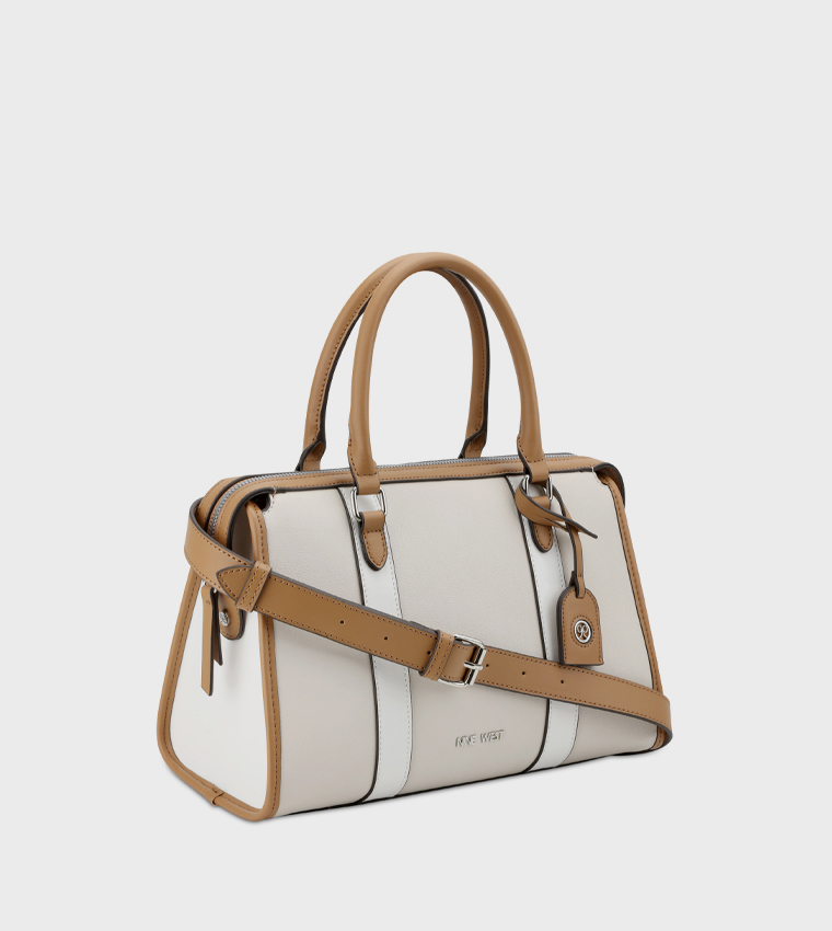 BRIAR Logo Detail Satchel Bag