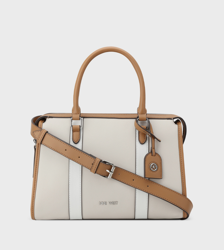 BRIAR Logo Detail Satchel Bag