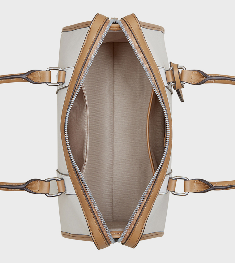 BRIAR Logo Detail Satchel Bag