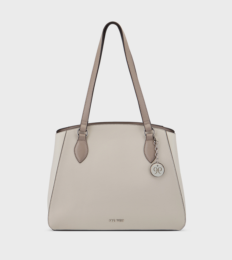 ANNELI Color Block Tote Bag