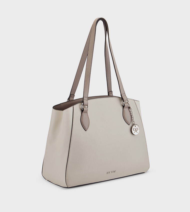 ANNELI Color Block Tote Bag