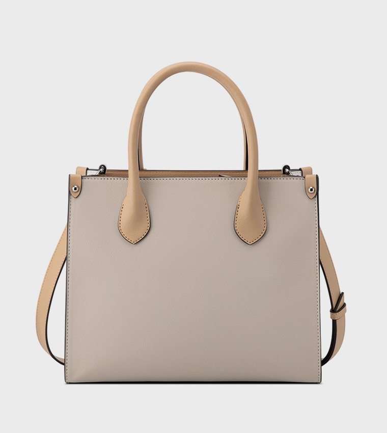 ARCHY Color Block Satchel Bag