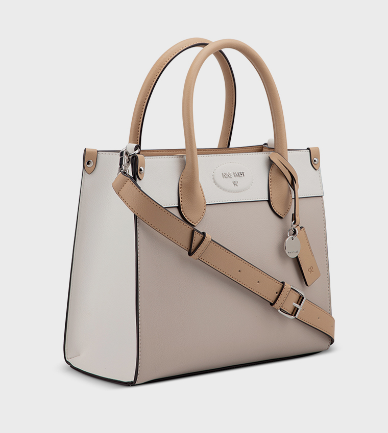 ARCHY Color Block Satchel Bag