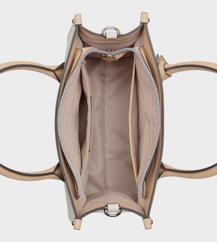 ARCHY Color Block Satchel Bag