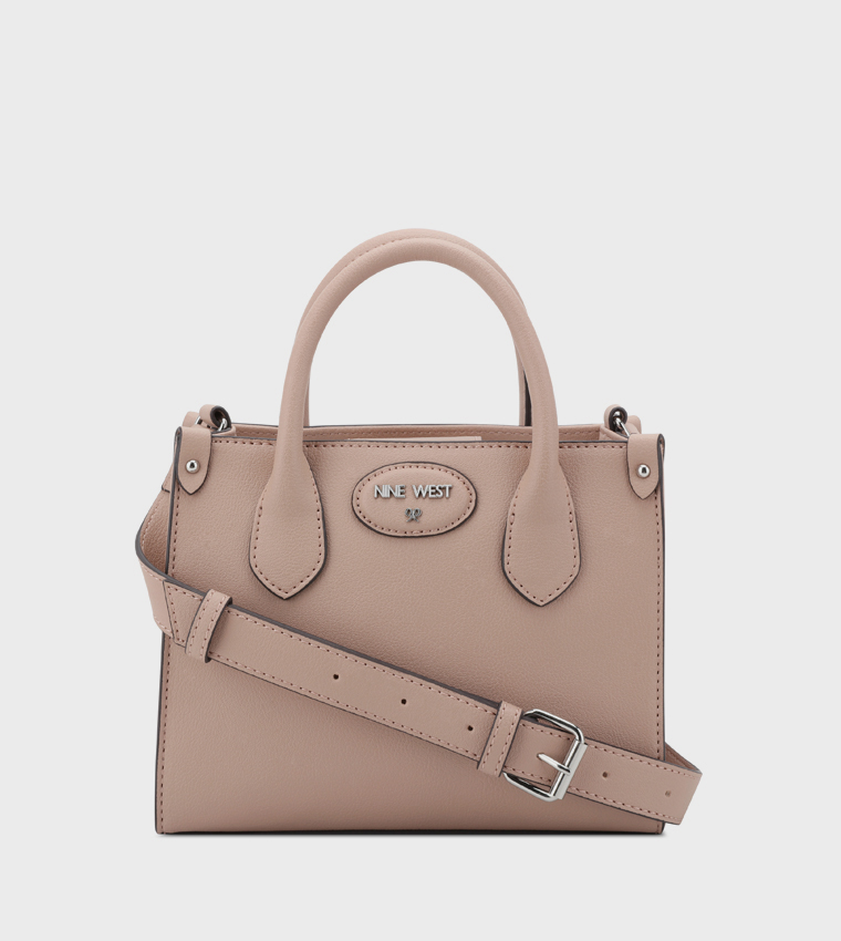 Buy Nine West ARCHY Logo Detail Mini Satchel Bag In Pink