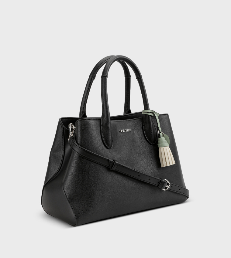 MAREN Logo Detail Satchel Bag