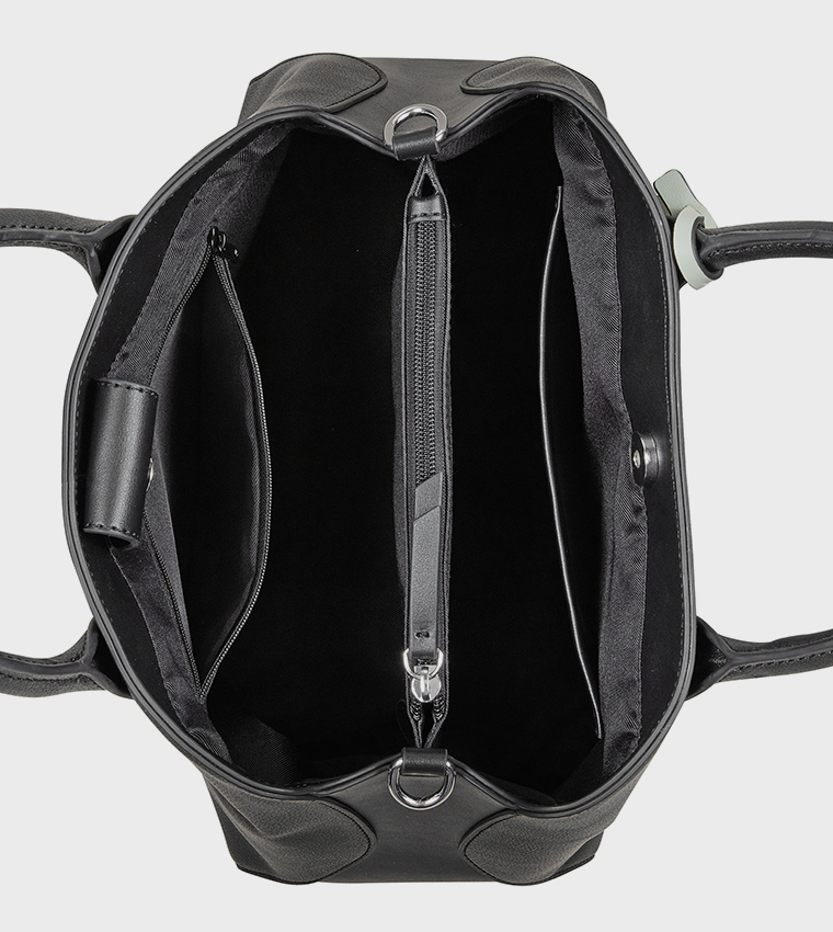 MAREN Logo Detail Satchel Bag