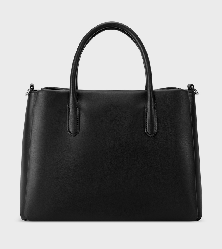 ERIS Textured Satchel Bag