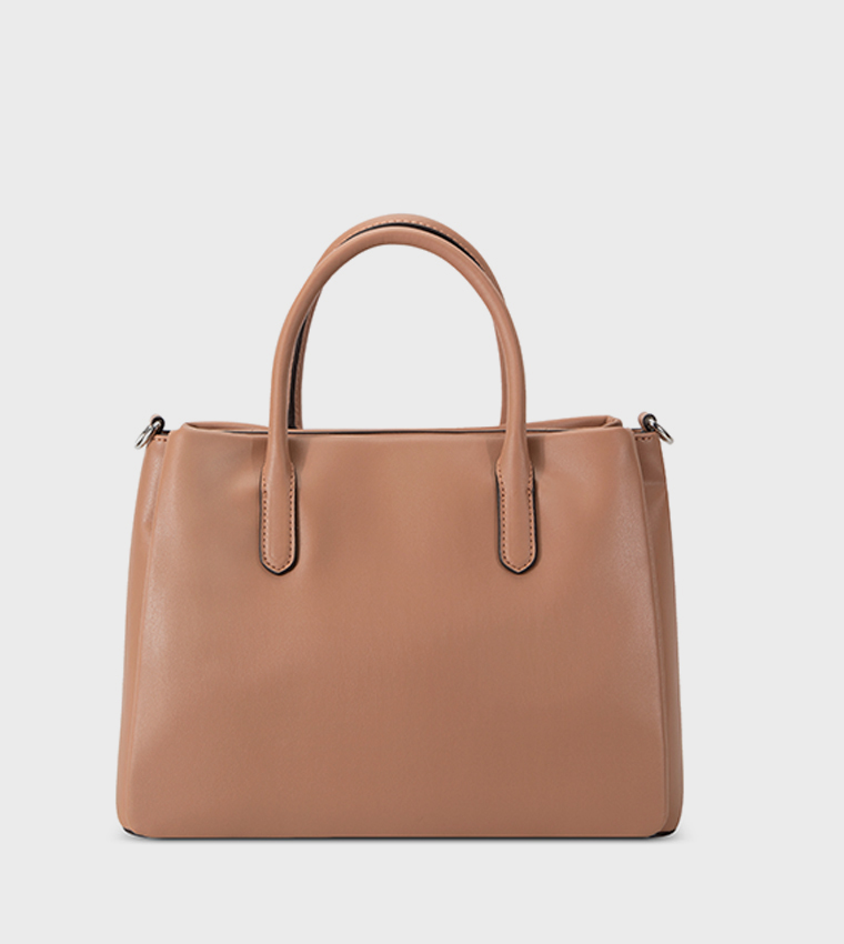 ERIS Textured Satchel Bag