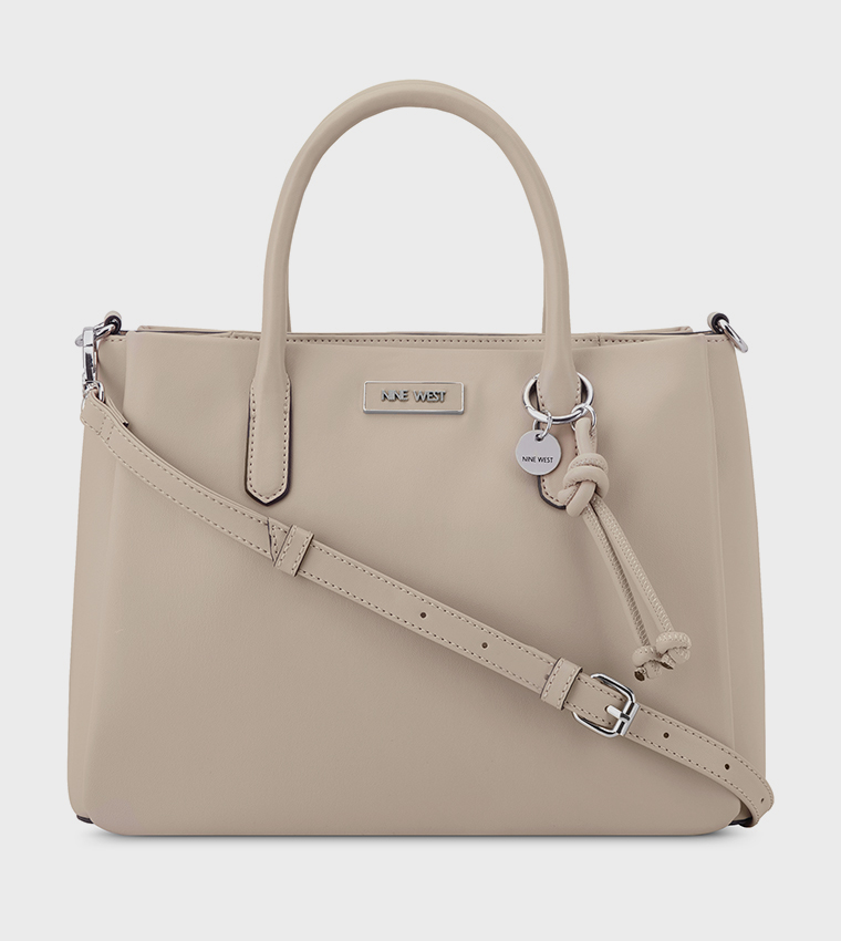 ERIS Textured Satchel Bag