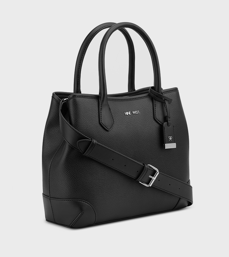 KYLENE Textured Satchel Bag