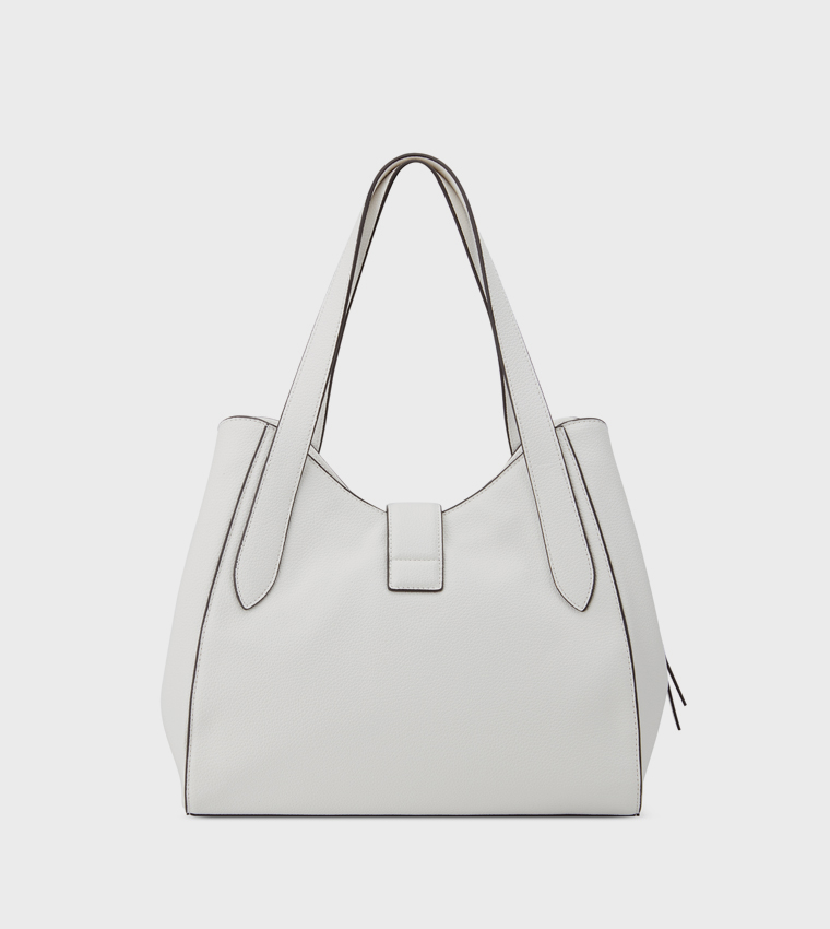 GELINA Textured Shoulder Bag