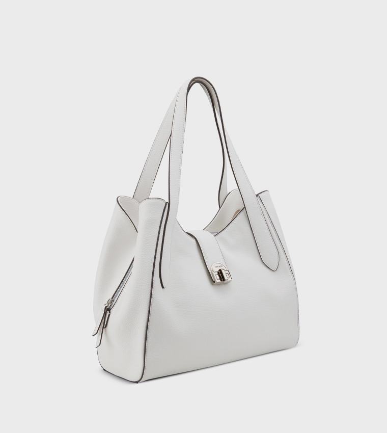 GELINA Textured Shoulder Bag