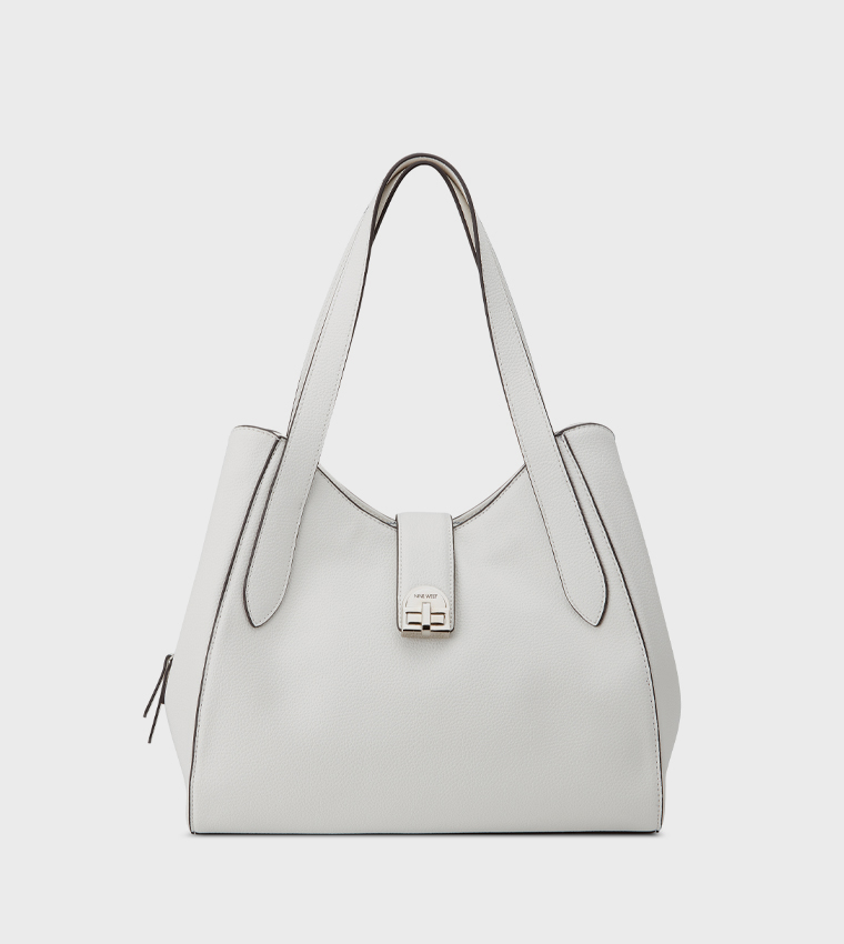 GELINA Textured Shoulder Bag