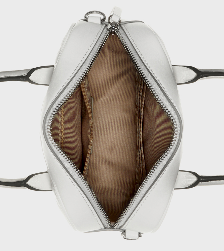 COSETTE Embossed Top Handle Bag