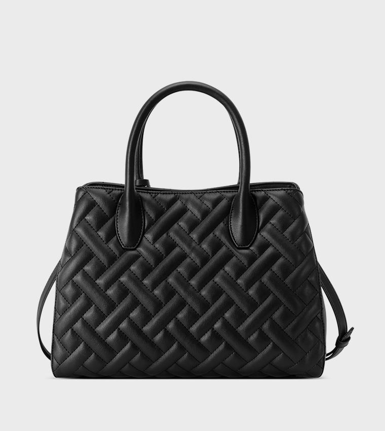 MAUREEN Quilted Satchel Bag