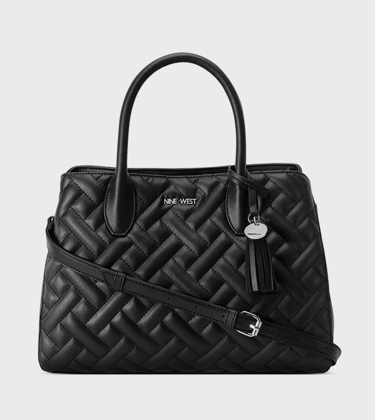 MAUREEN Quilted Satchel Bag