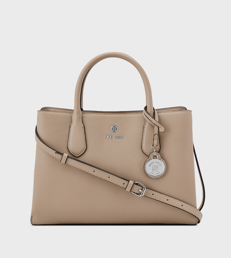 KYRIE Textured Satchel Bag