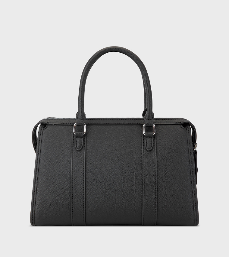 BRIAR Logo Detail Satchel Bag