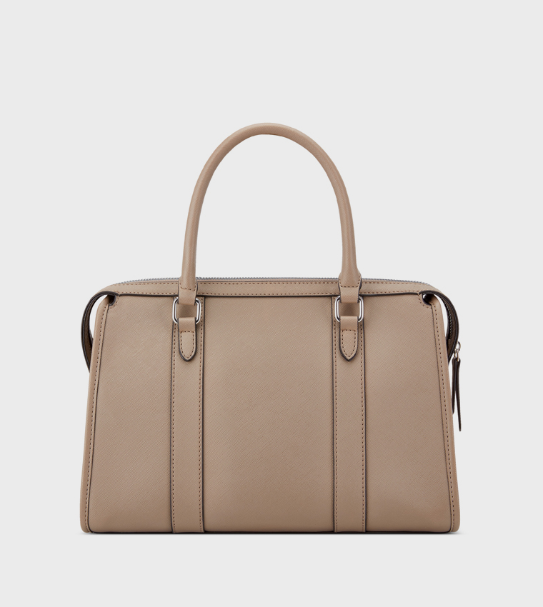 BRIAR Logo Detail Satchel Bag