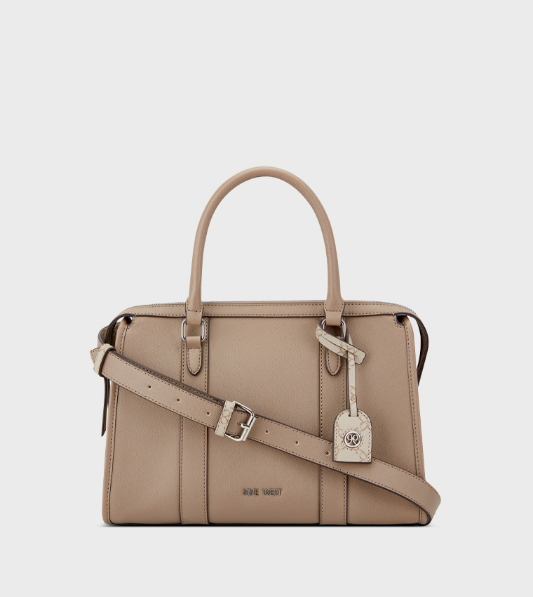 BRIAR Logo Detail Satchel Bag