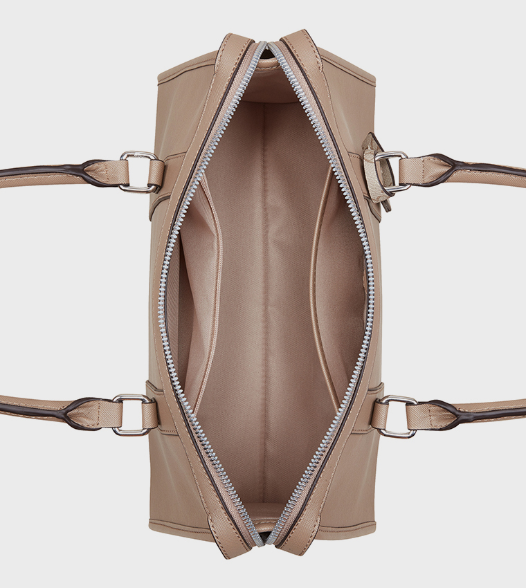 BRIAR Logo Detail Satchel Bag