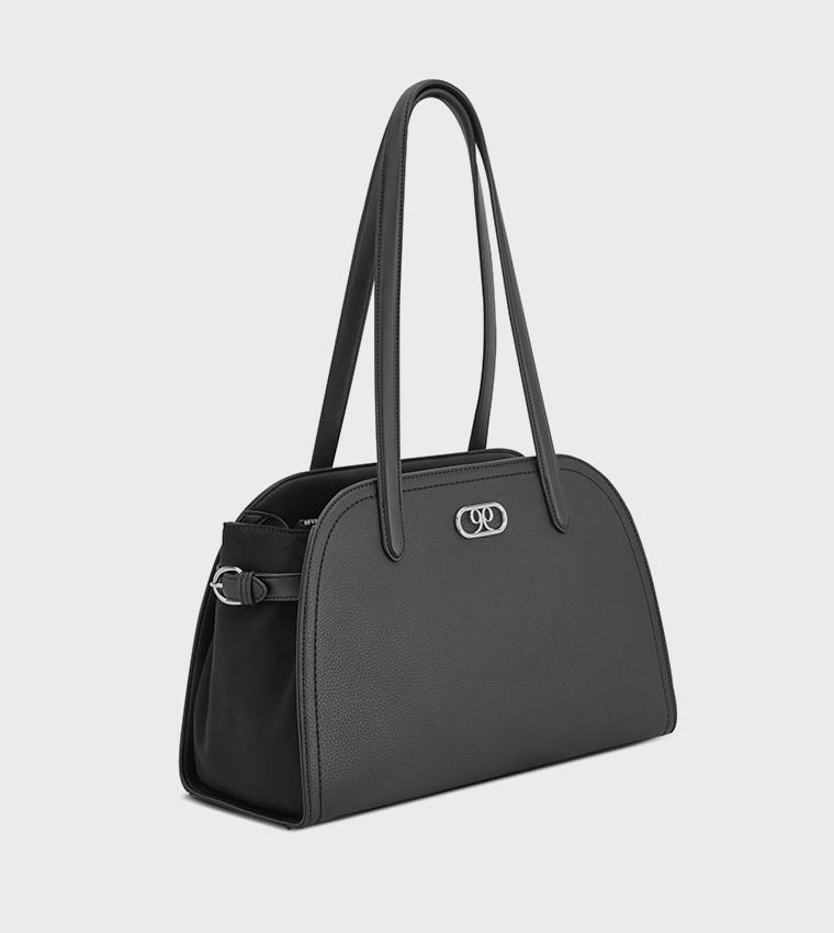 DANIKA Textured Shoulder Bag