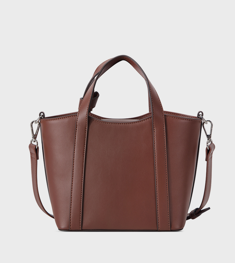 RUTHIE Textured Tote Bag