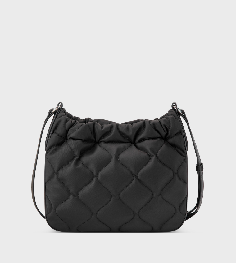 KEVINA Quilted Drawstring Bag