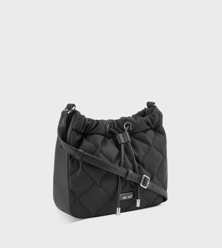 KEVINA Quilted Drawstring Bag