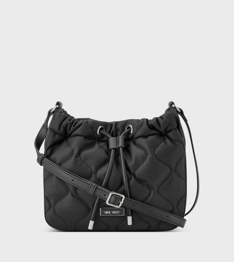 KEVINA Quilted Drawstring Bag