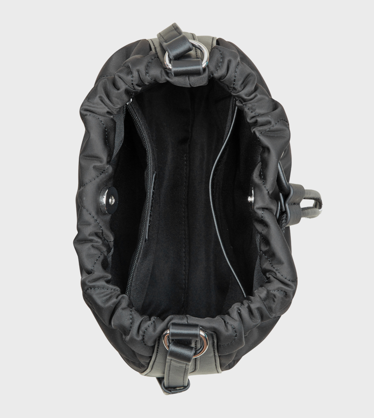 KEVINA Quilted Drawstring Bag