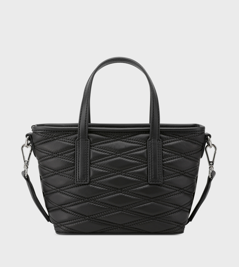 AVAYA Quilted Mini Tote Bag with Pouch