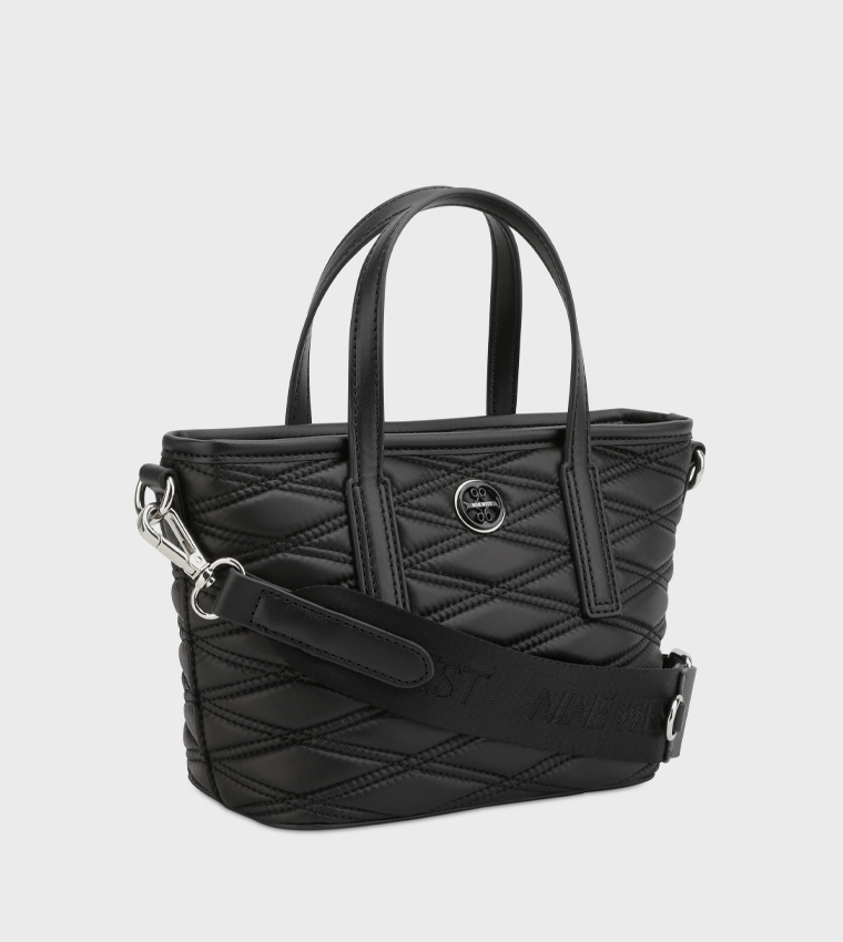 AVAYA Quilted Mini Tote Bag with Pouch