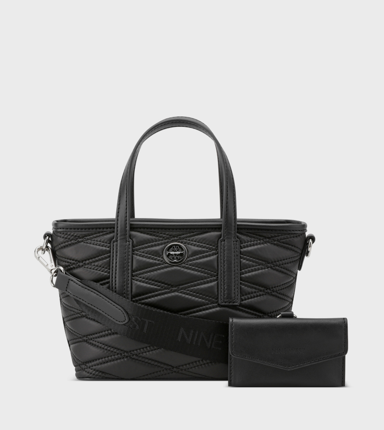 AVAYA Quilted Mini Tote Bag with Pouch